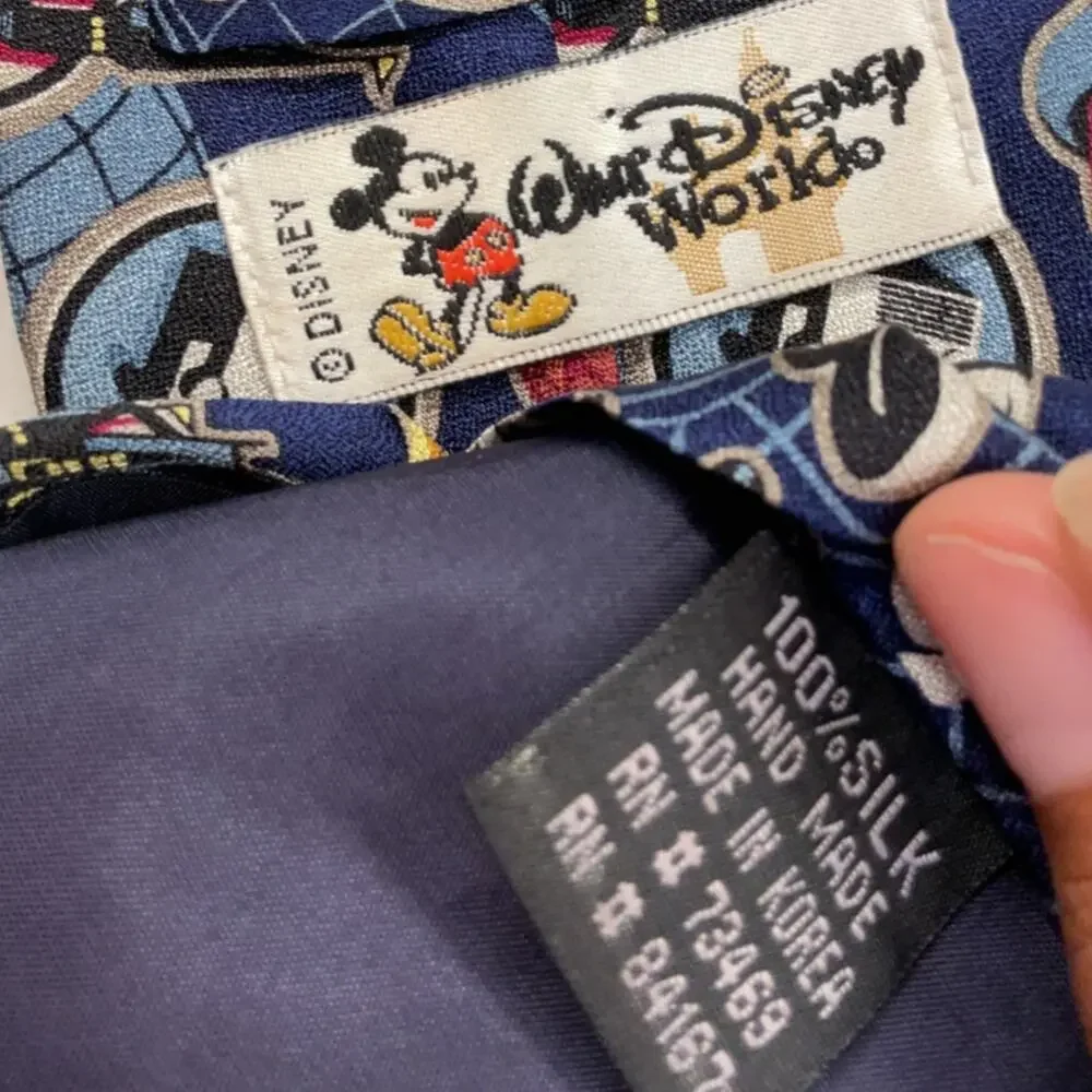 Mickey Mouse Walt Disney World 100 Year of Magic Mens Silk Tie